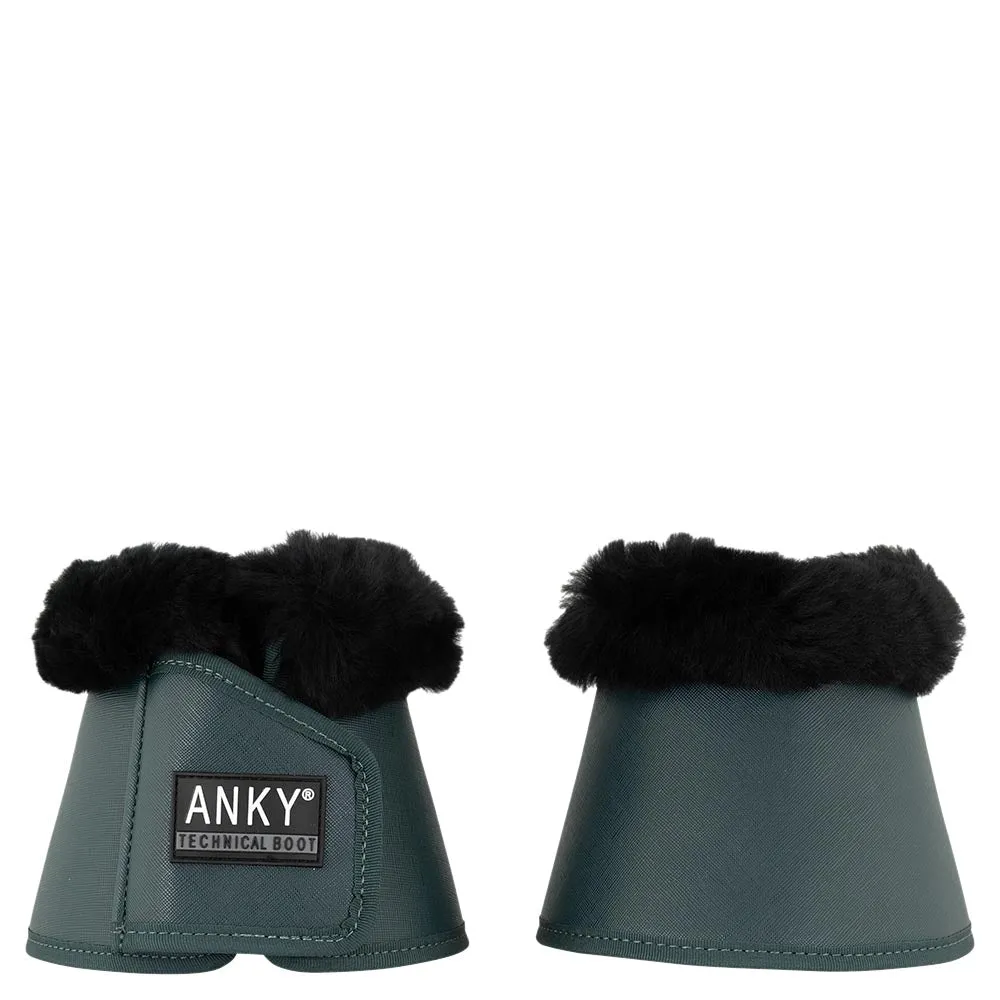 Anky Pine Grove sheepskin overreach boots- 1 medium left