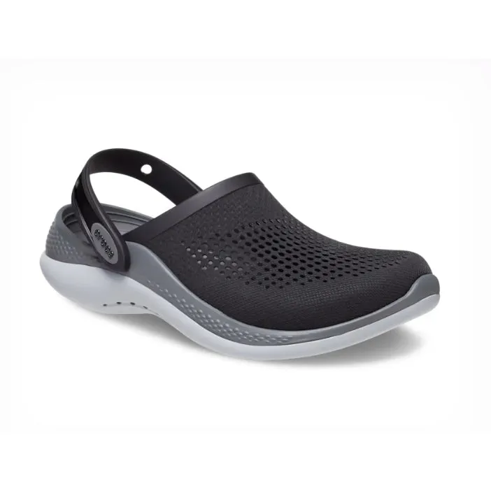 AUTHENTIC/ORIGINAL Crocs LiteRide™ 360 Clog in Black/Slate Grey