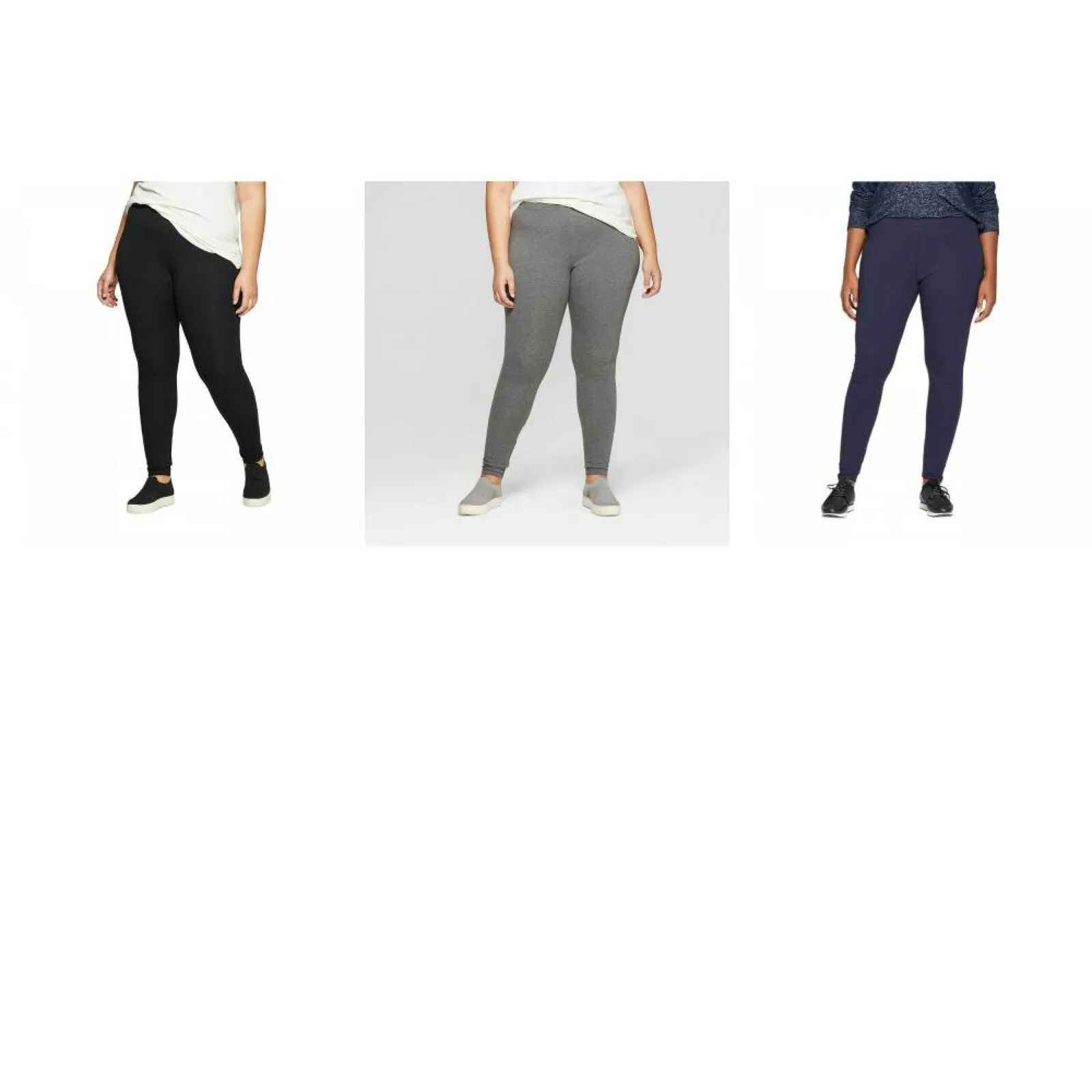 Ava & Viv Women's Plus Size Ankle Length Leggings