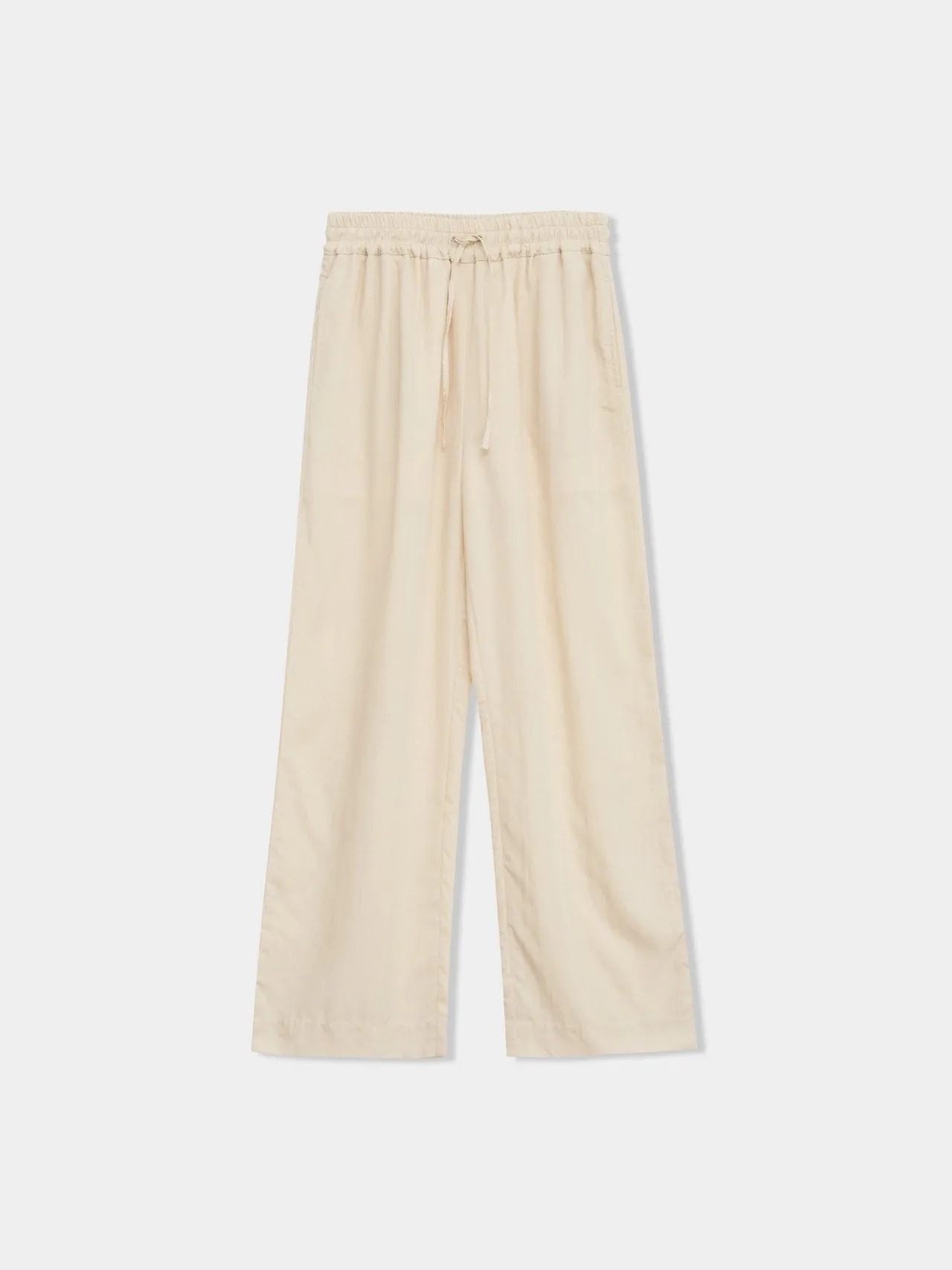 Banded Wide Slacks