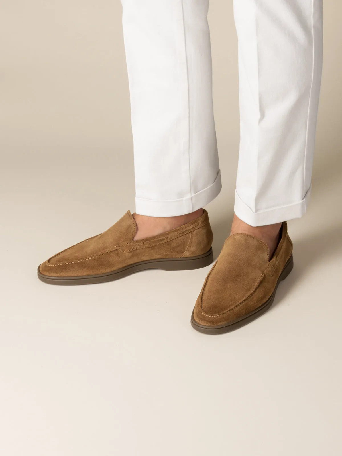 Beige - Yacht Loafers