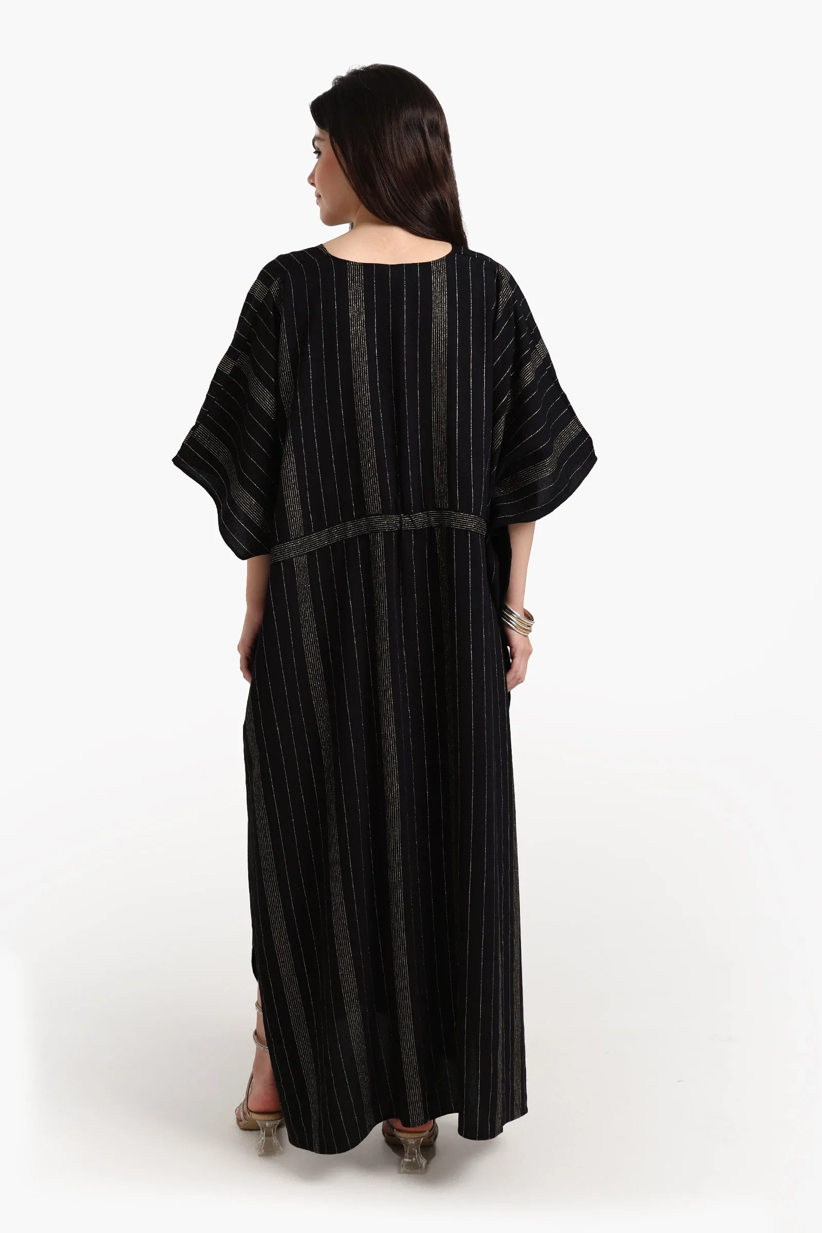 Black Chic Poncho Dress