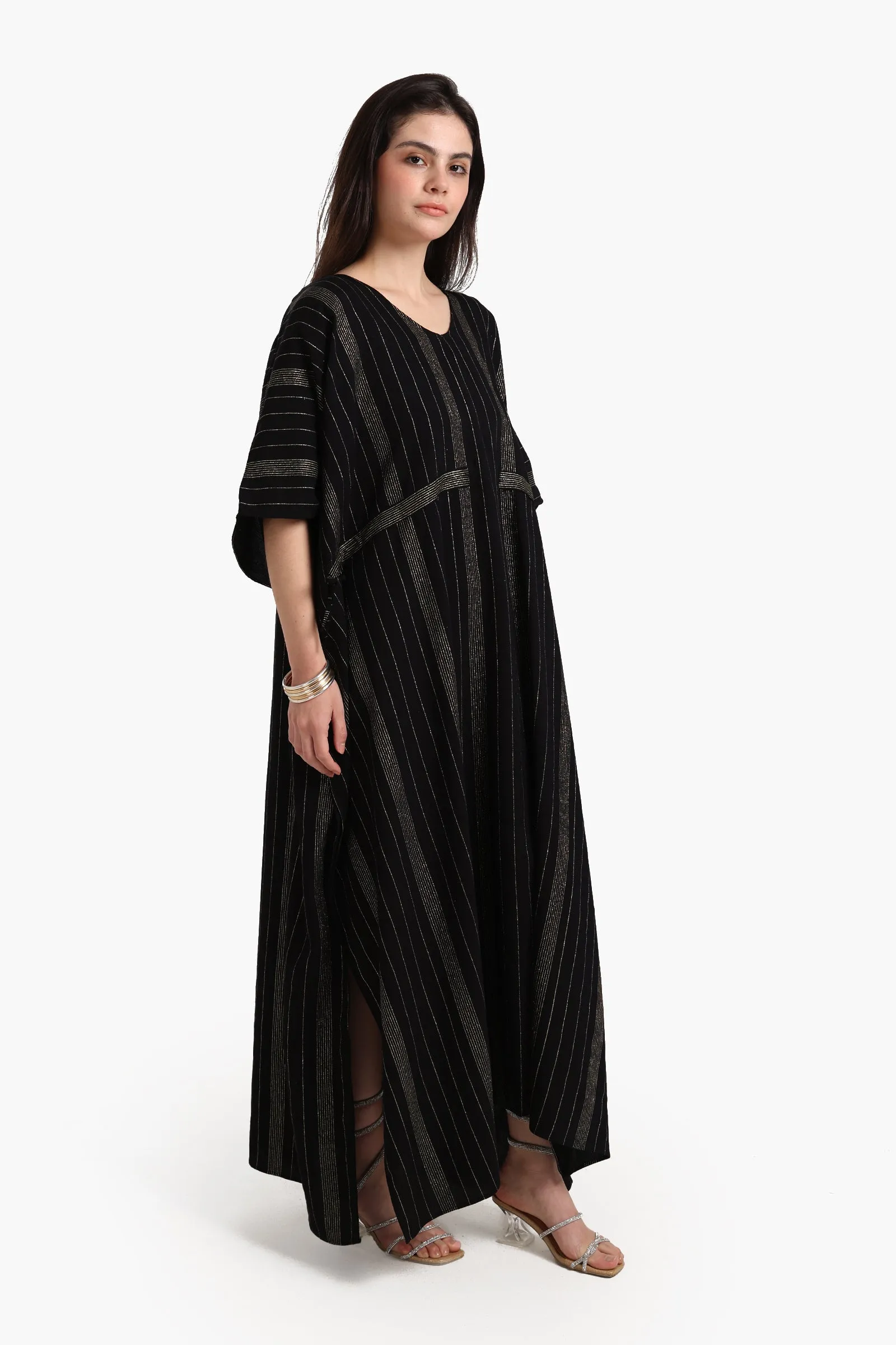 Black Chic Poncho Dress
