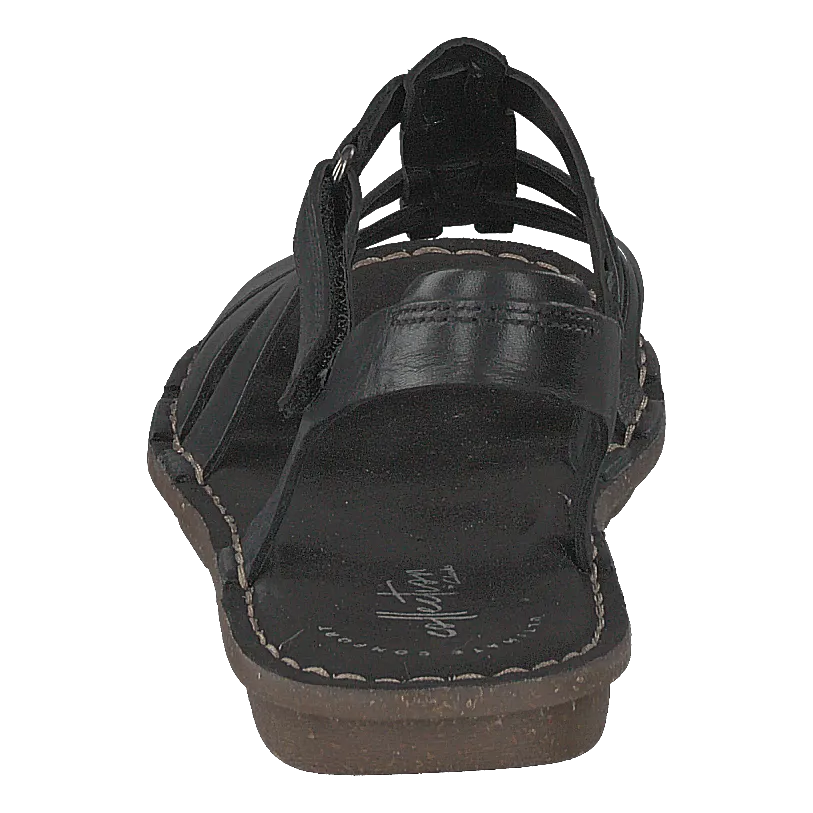 Blake Jewel Black Leather