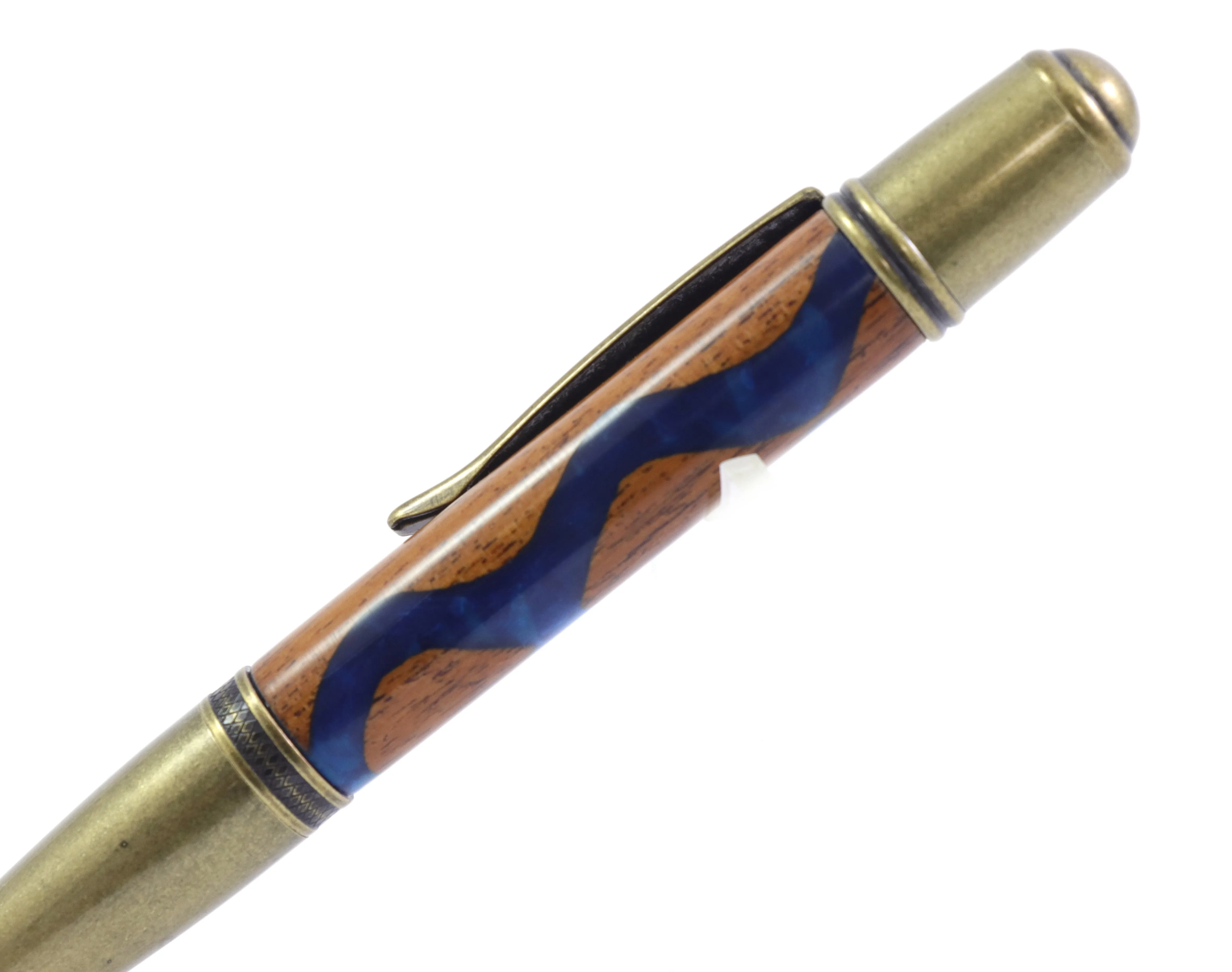 Blue River Wood Pen