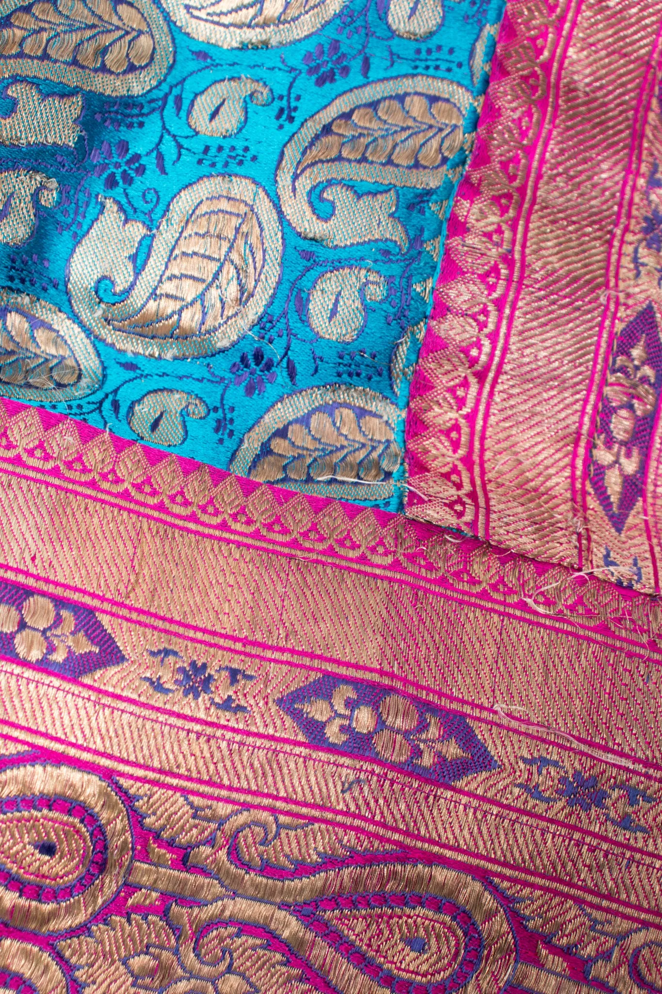 Brocade Wrap Smoking Dress
