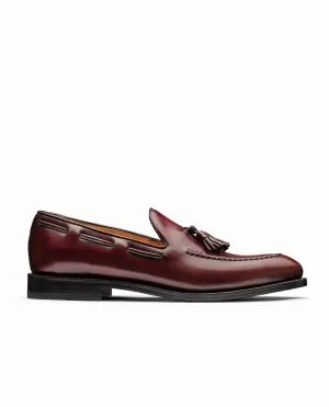 Burgundy Cordovan Blake Goodyear Tassel Loafers