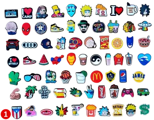 BUY SELECTED CHARMS IN WHOLESALE FROM 400 Trending Styles/Designs of Clogs Shoe Decoration Charms (Rs. 25/- TO Rs. 30/- EACH CHARM)