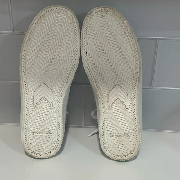 Cariuma Salvas White Premium Leather /ice Sneakers Women's Size 8 Man 6.5 Shoes