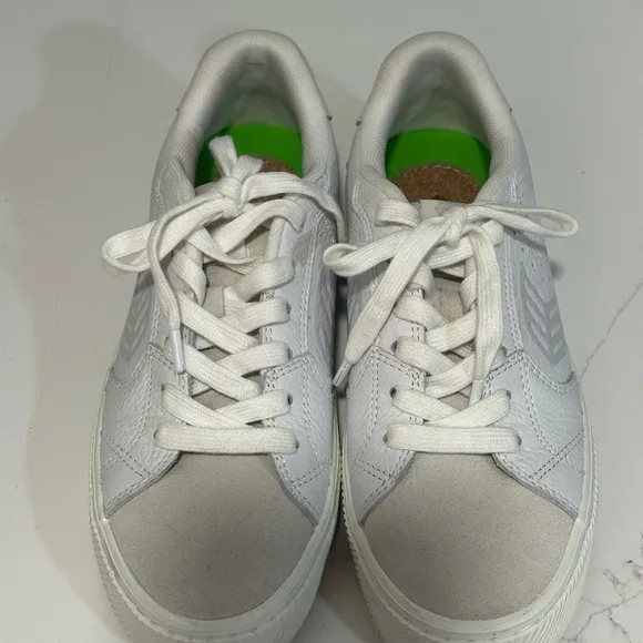 Cariuma Salvas White Premium Leather /ice Sneakers Women's Size 8 Man 6.5 Shoes