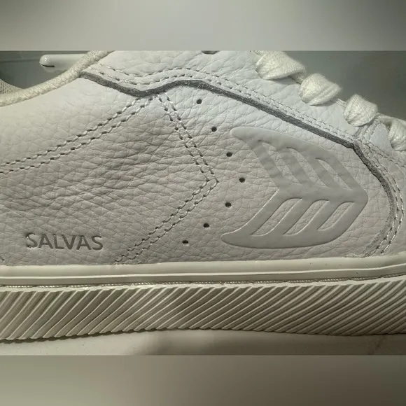 Cariuma Salvas White Premium Leather /ice Sneakers Women's Size 8 Man 6.5 Shoes