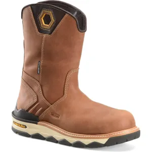 Carolina Men's Earthmover 10" Waterproof Composite Toe Wedge Work Boot -Brown- CA7833