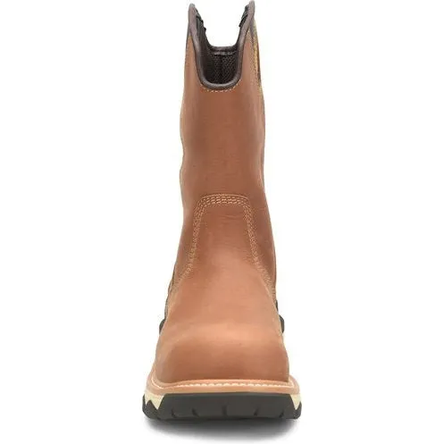 Carolina Men's Earthmover 10" Waterproof Composite Toe Wedge Work Boot -Brown- CA7833