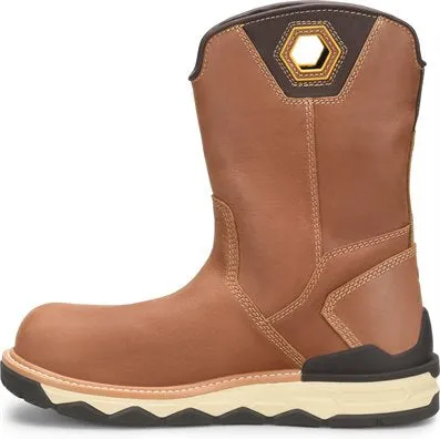 Carolina Men's Earthmover 10" Waterproof Composite Toe Wedge Work Boot -Brown- CA7833