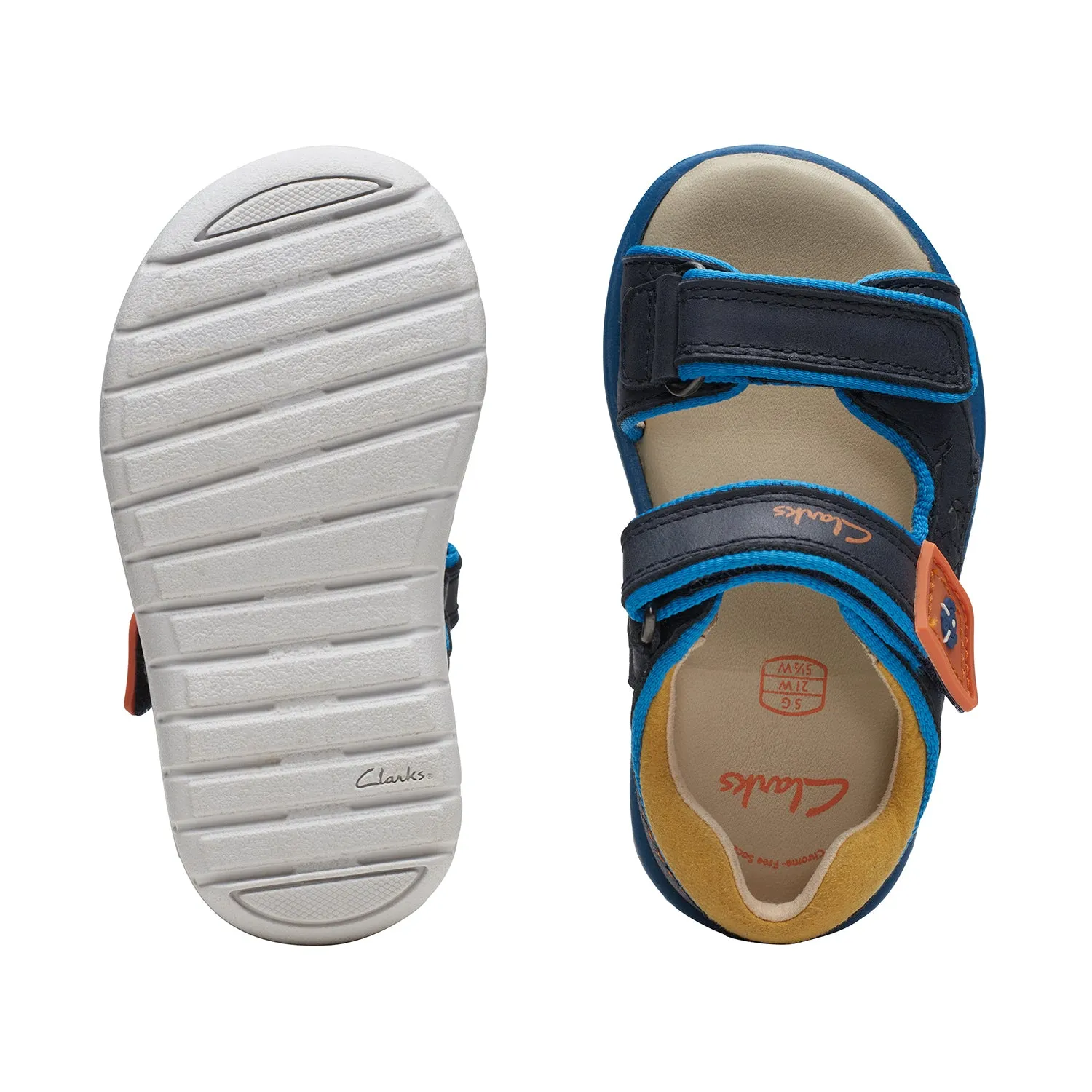 CLARKS BOYS ROAM PLANE TODDLER (WIDE FIT)