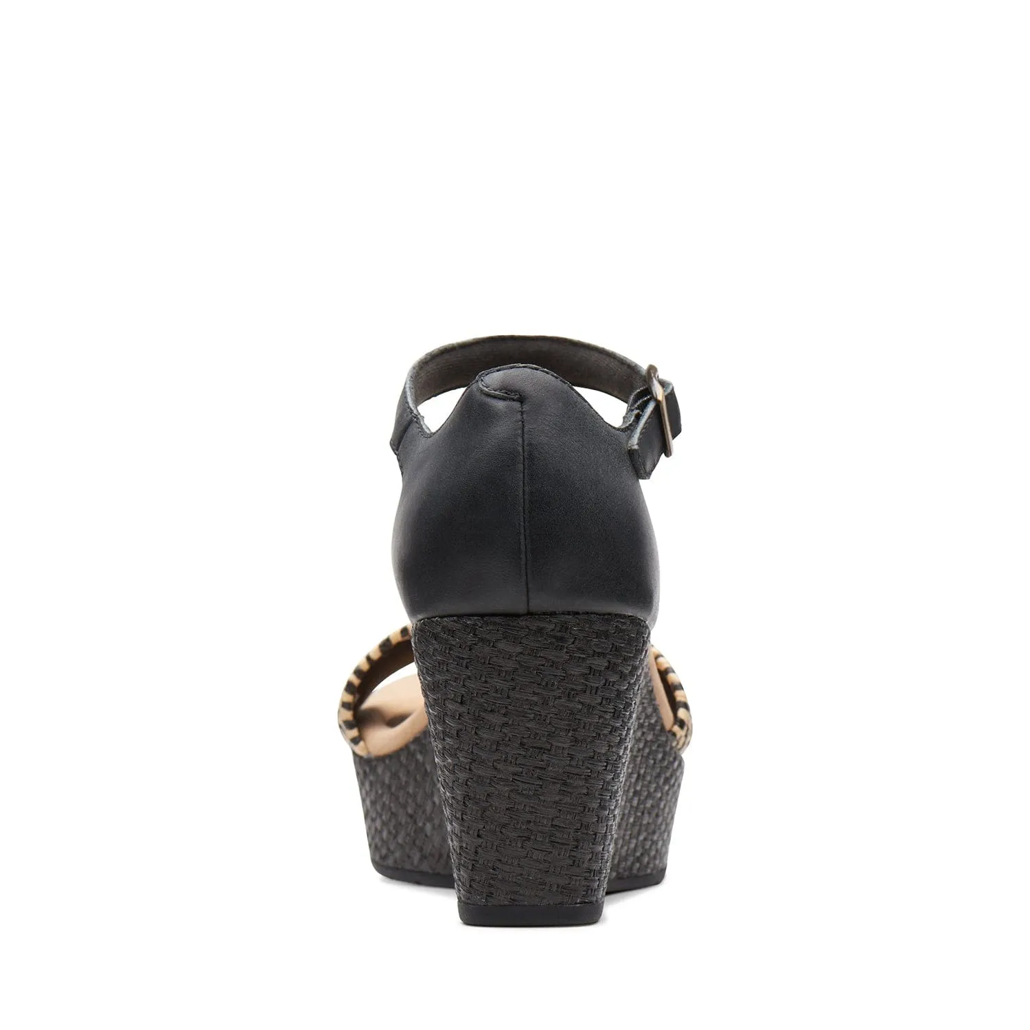 Clarks Rose Ease Sandals (Wide Fit)