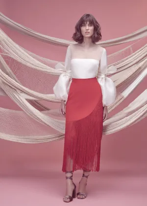 COSTAMAR SKIRT IN RED