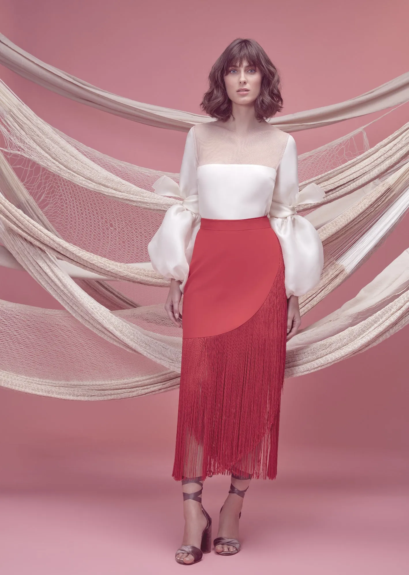 COSTAMAR SKIRT IN RED