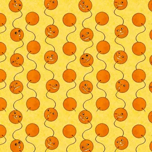 Costume Maker's Ball Jack-O-Lantern Balloons Yellow