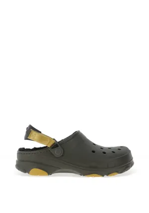 Crocs Mens All Terrain Lined Clogs, Dusty Olive