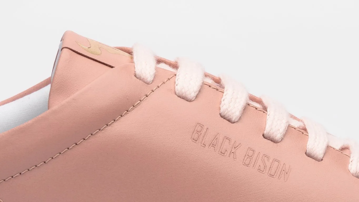 Cuero Rosado Blanco
