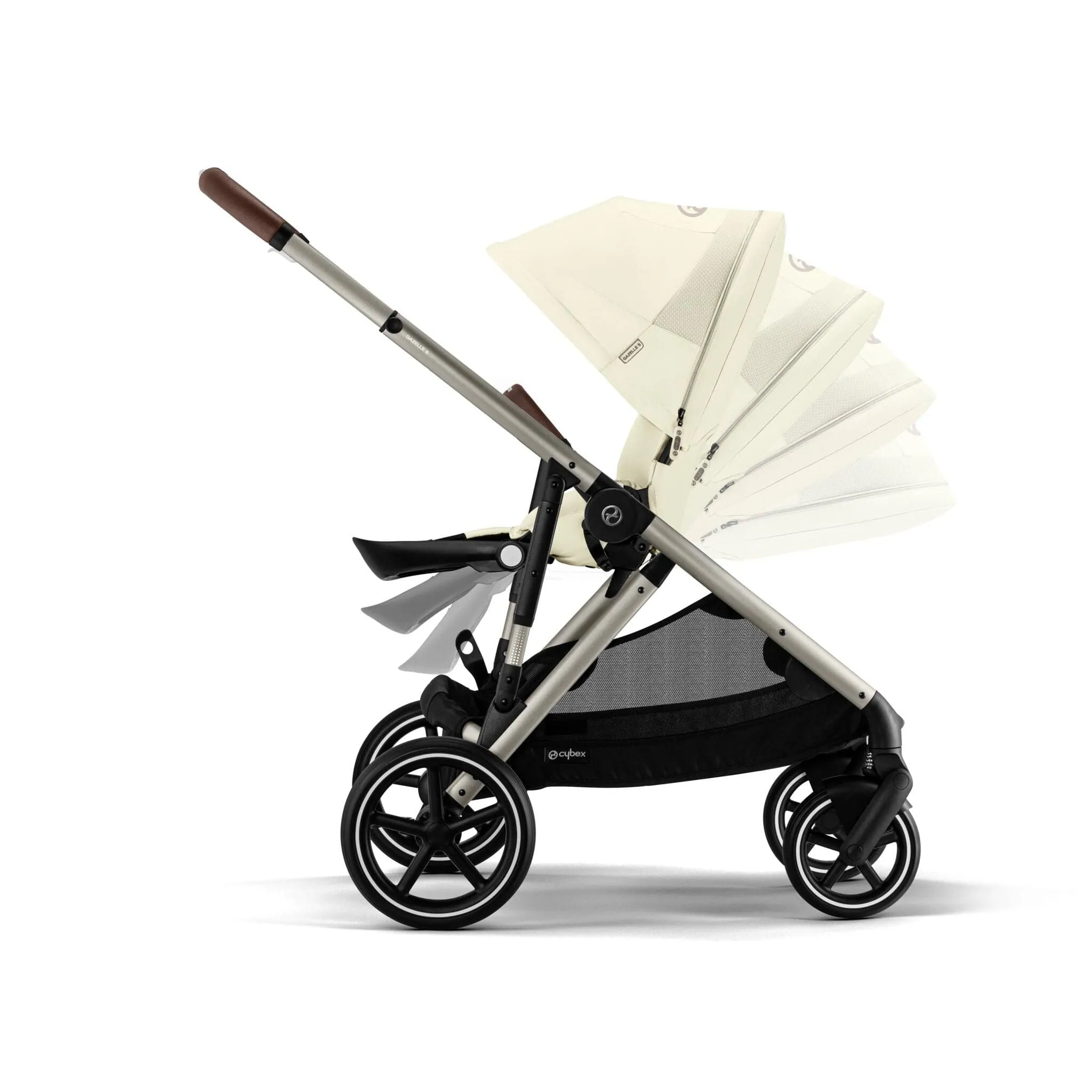 Cybex Gazelle S Comfort Bundle - Taupe/Seashell Beige