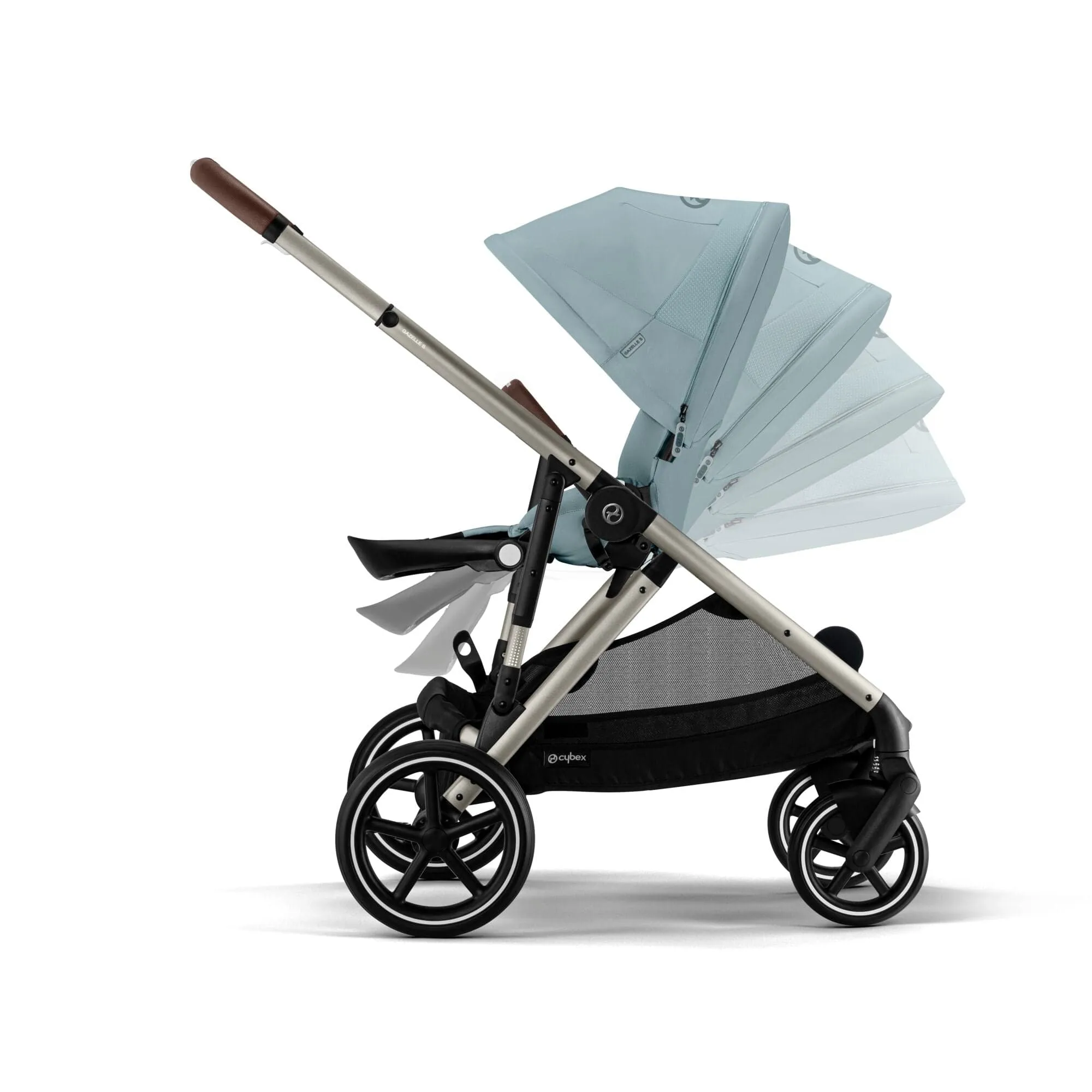 Cybex Gazelle S Comfort Bundle - Taupe/Stormy Blue