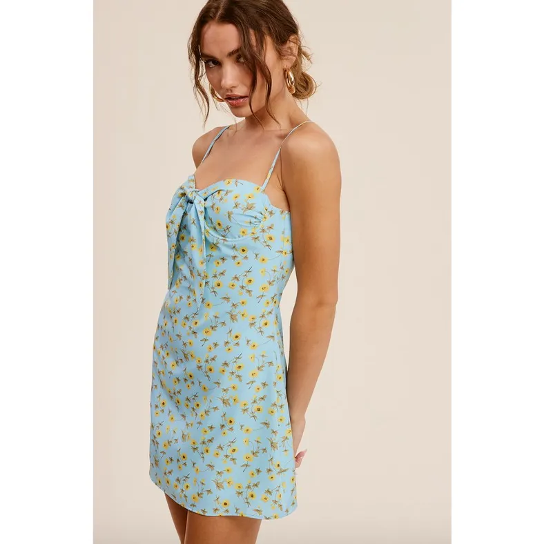 Daisy Bloom Mini Dress