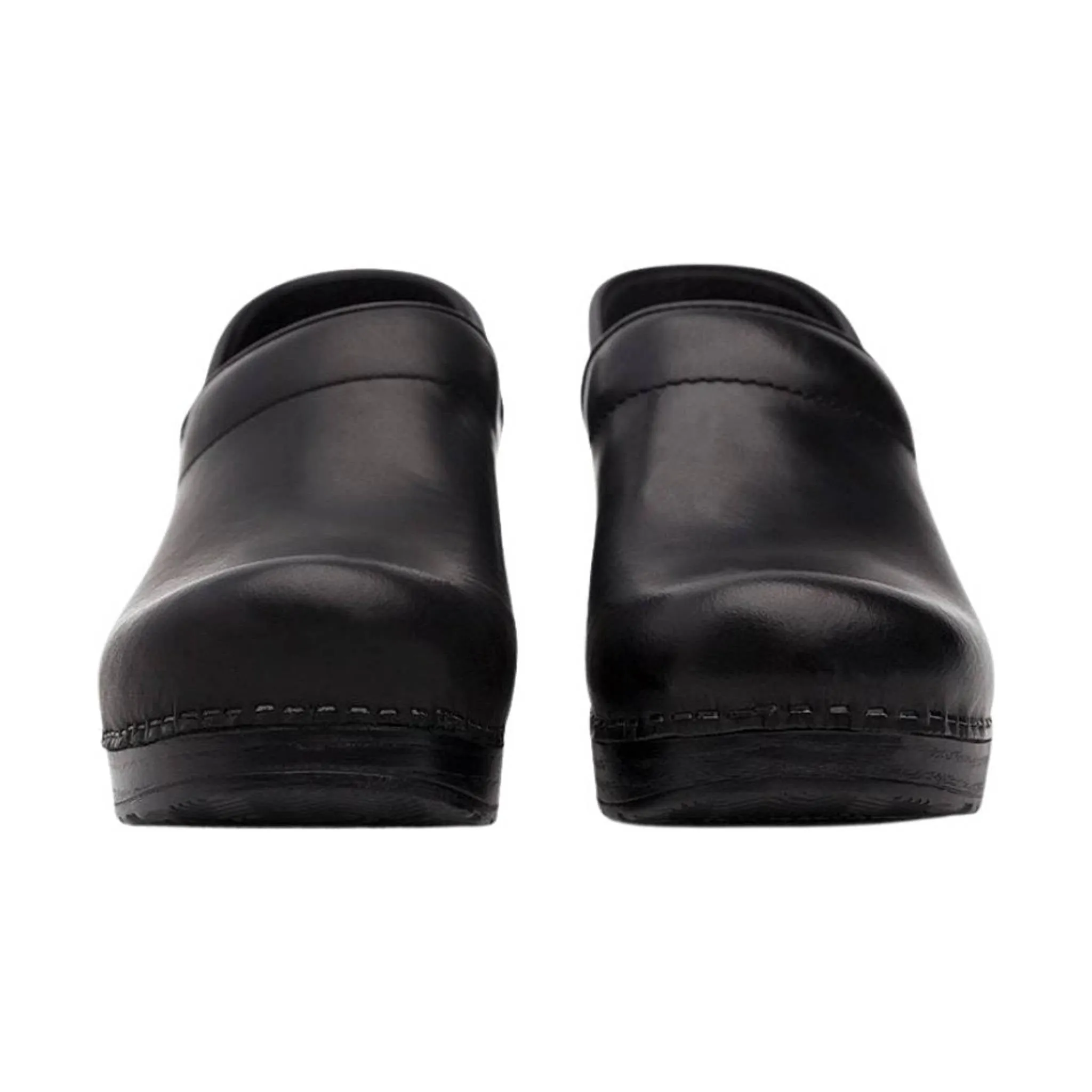 Dansko Women's Professional Clogs (Wide) - Black Cabrio