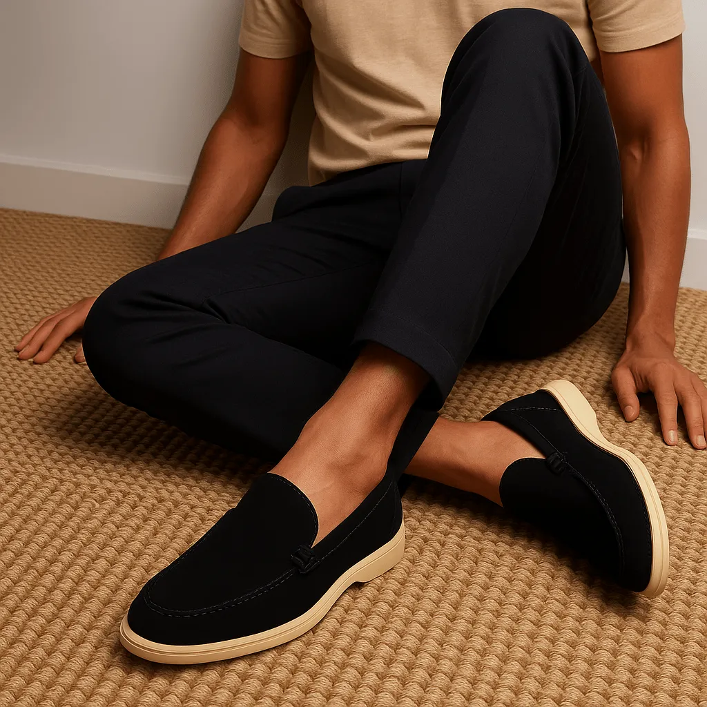 Domoir | Monaco Suede Loafers