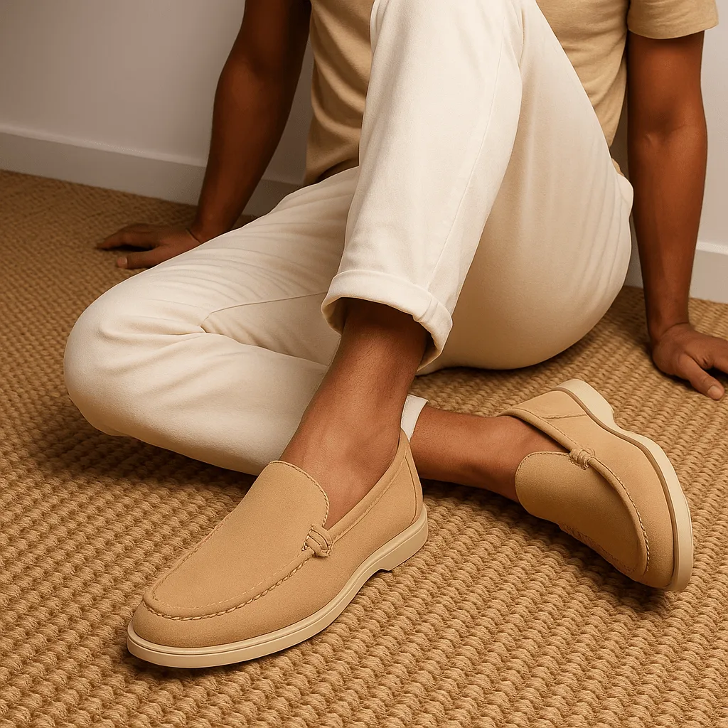 Domoir | Monaco Suede Loafers