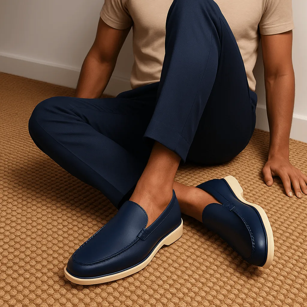 Domoir | Monaco Suede Loafers