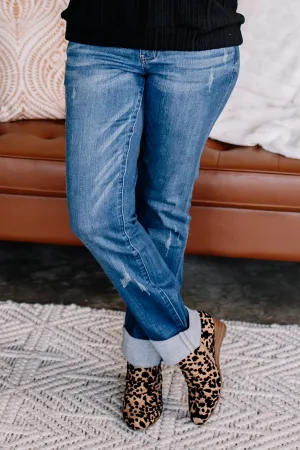 Double Trouble Midrise Long Boyfriend Judy Blue Jeans