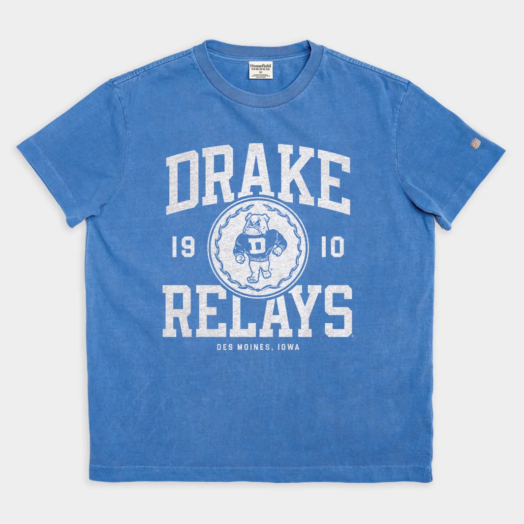 Drake Relays Retro Running Bulldog Tee