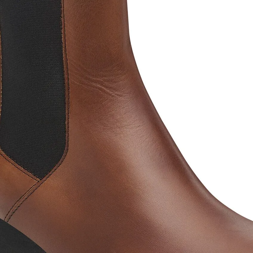 Ebba - Cognac Leather||Ebba - Cuir cognac