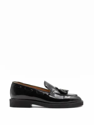 Edith tassel loafers in black patent
