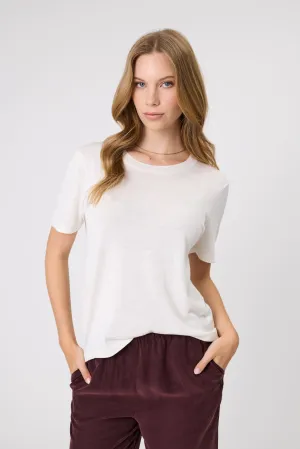 Encore Knit Tee - Ivory