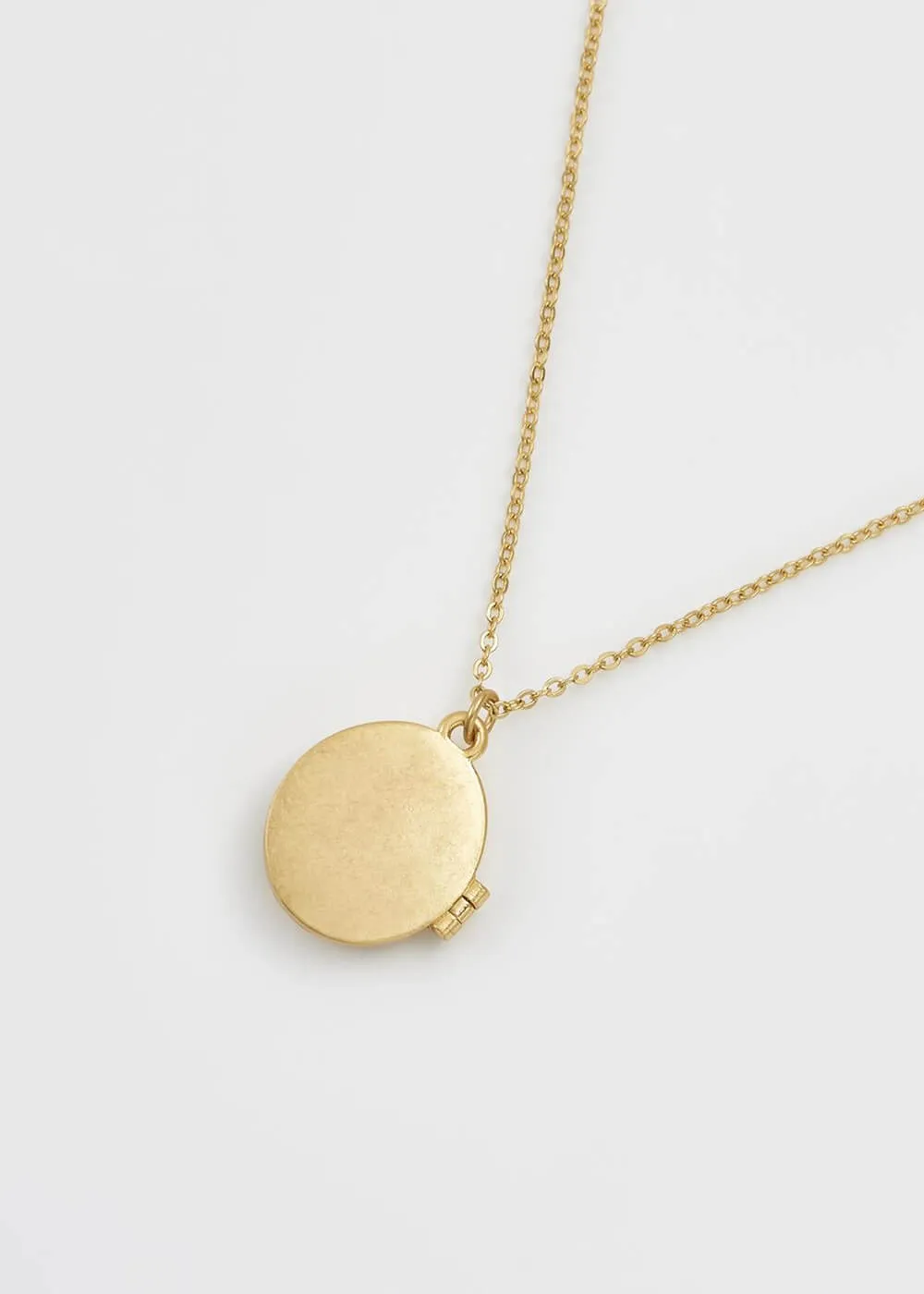 Fable England Running Bunny Locket Necklace