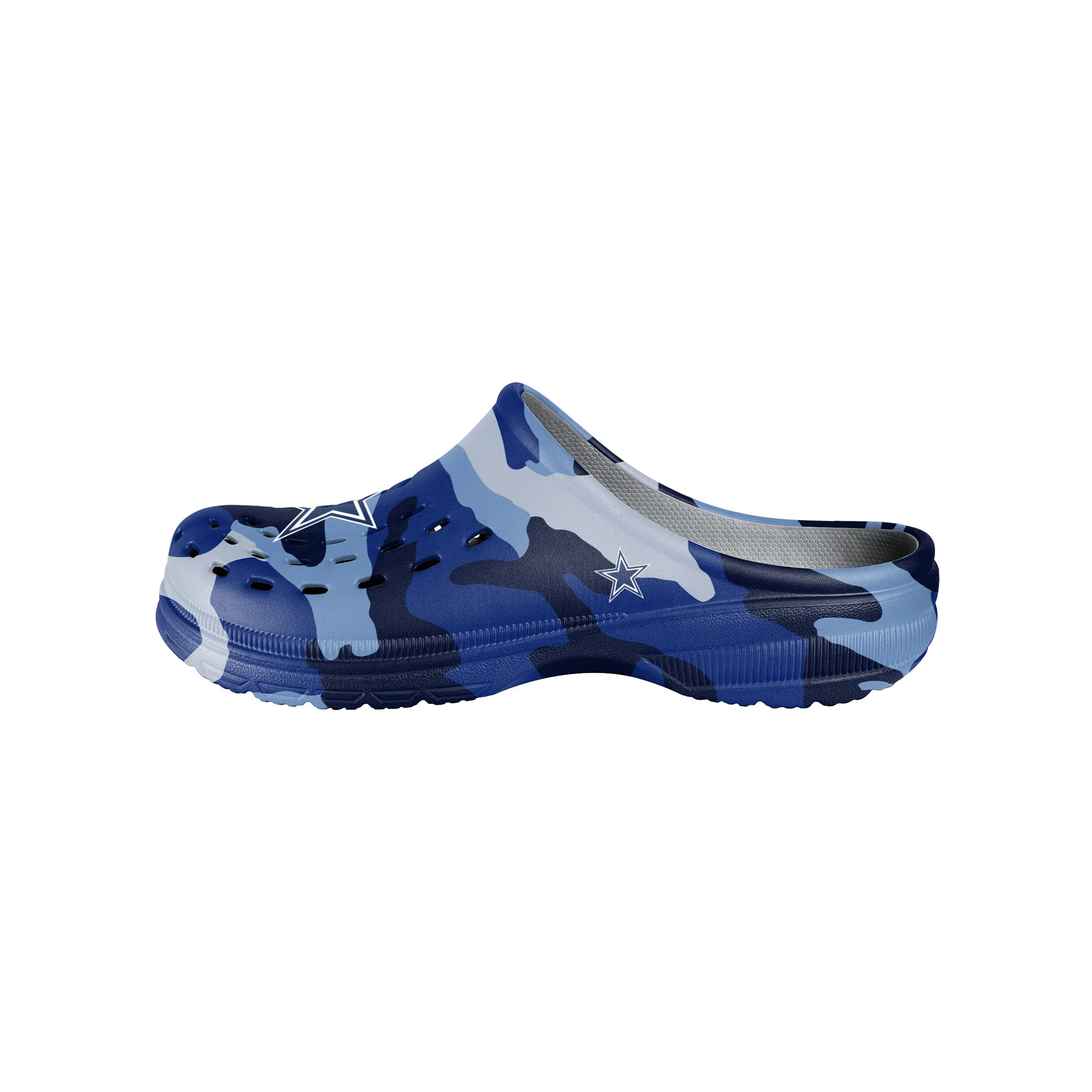 FOCO Men's NFL Team Logo Garden Water Sandals Shoes Slipper Clogs, Tonal Camo, 11-12