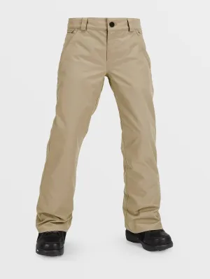Freakin Chino Youth Insulated Hose - DARK KHAKI - (KINDER)