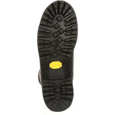 Georgia Men's Lace To Gore-Tex 8" Soft Toe Waterproof 200G Ins Work Boot- Black- G8040