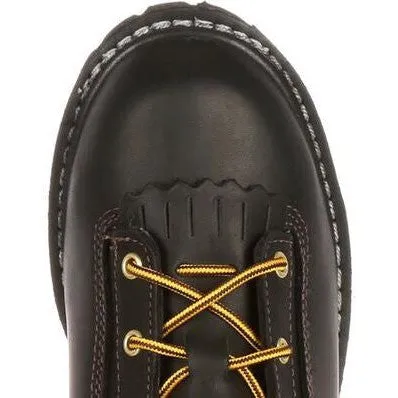 Georgia Men's Lace To Gore-Tex 8" Soft Toe Waterproof 200G Ins Work Boot- Black- G8040