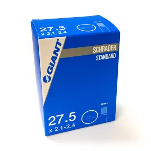 Giant 27.5 x 2.1 - 2.4, 40mm Schraeder Valve Bicycle Tube