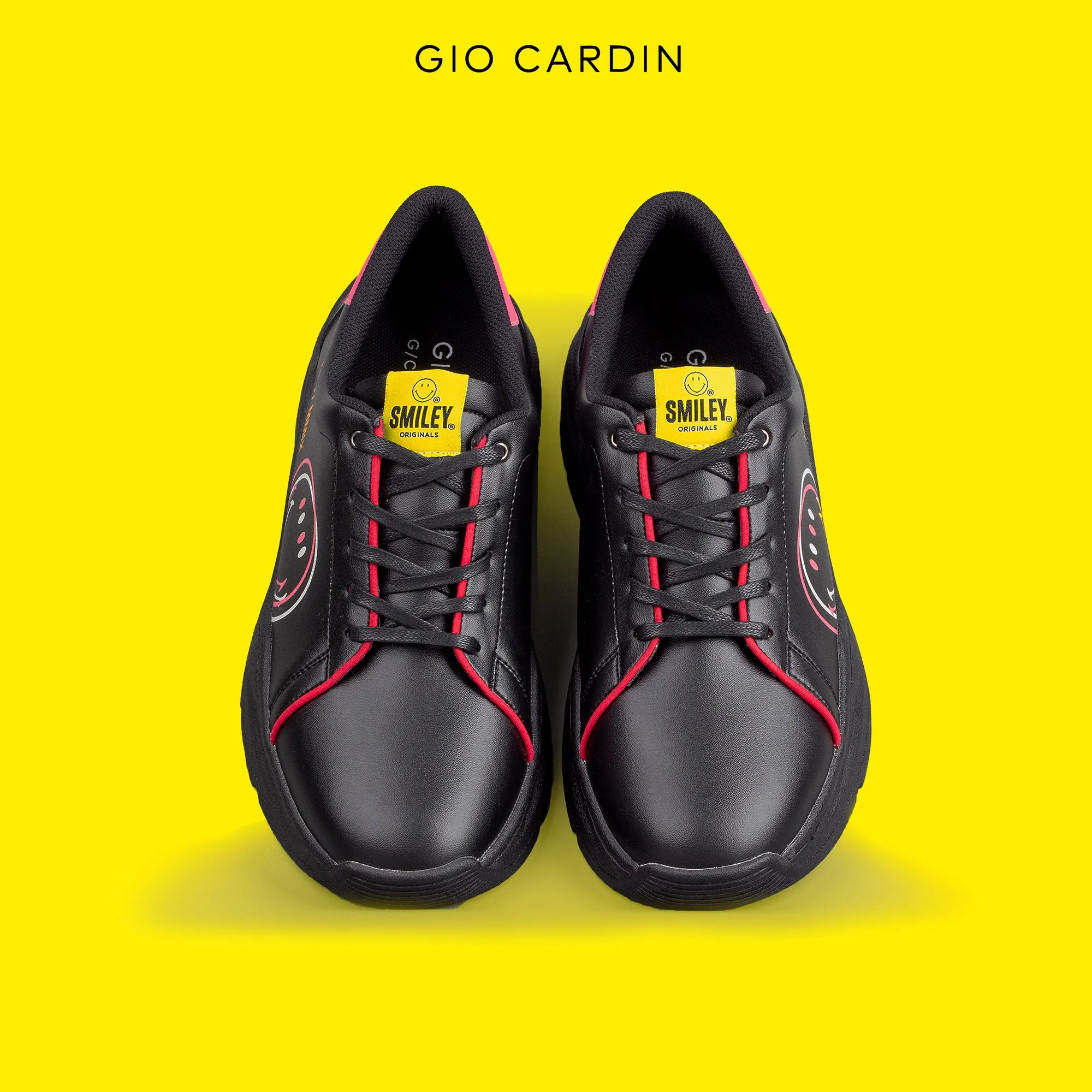 GIO CARDIN x SMILEY - LORRIMER - BLACK / LILAC