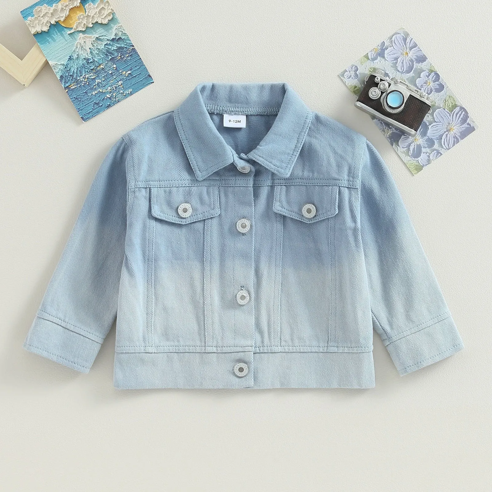 Girl and Boy Toddler Jean Jacket