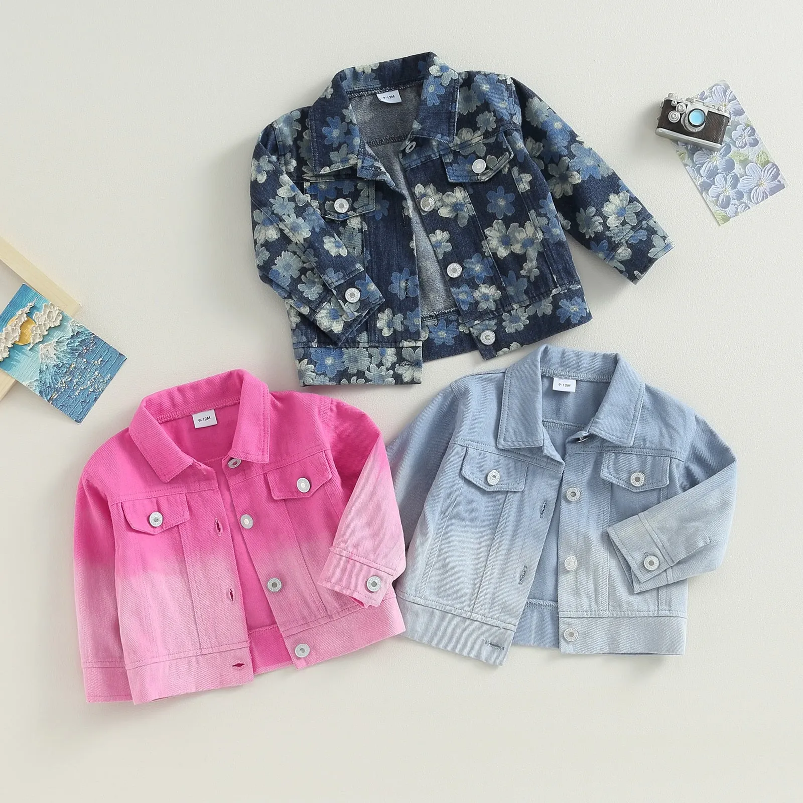 Girl and Boy Toddler Jean Jacket