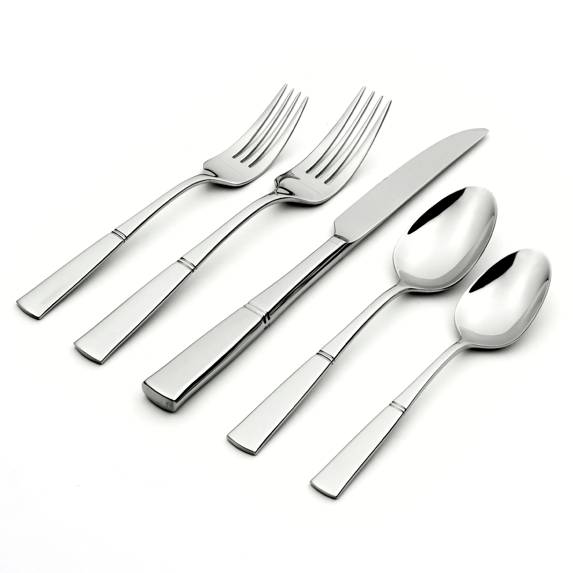 Glenview 45 Piece Flatware Set