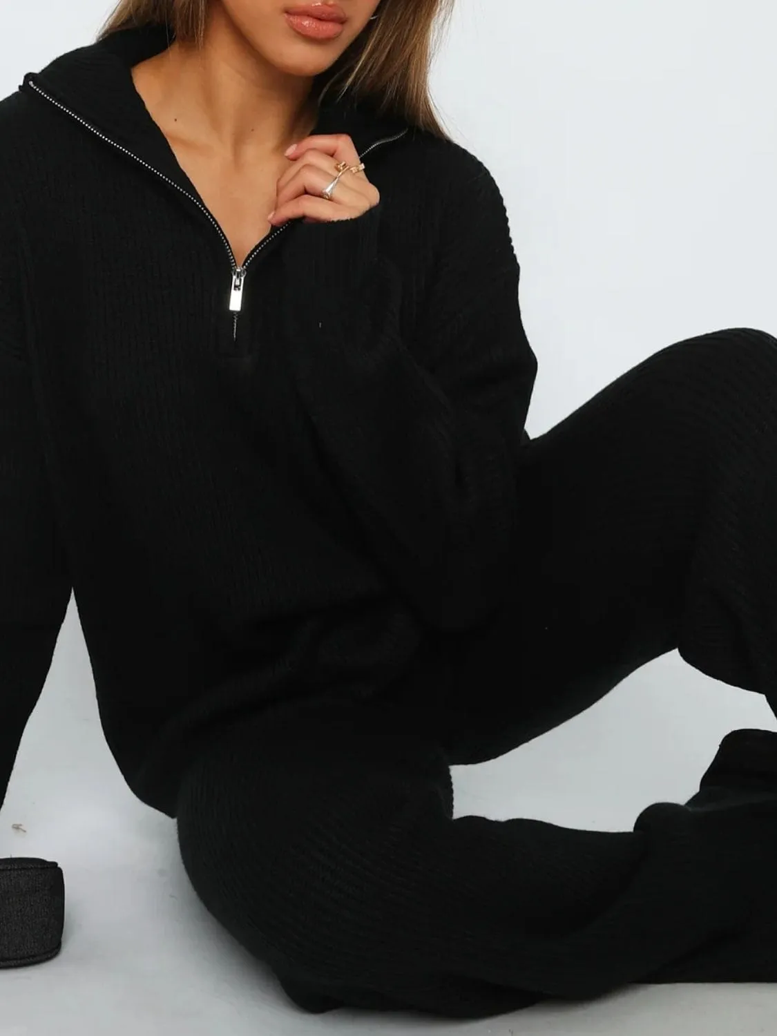 GYPSY - Quarter Zip Top and Pants Set