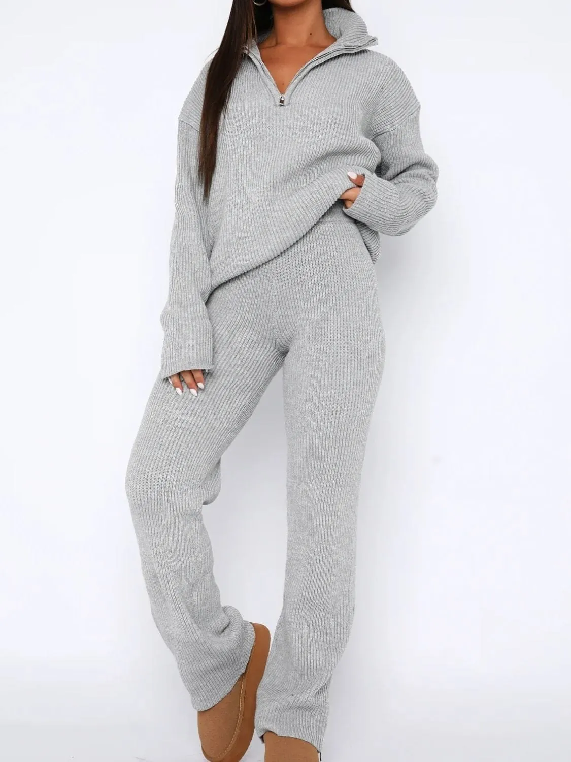 GYPSY - Quarter Zip Top and Pants Set