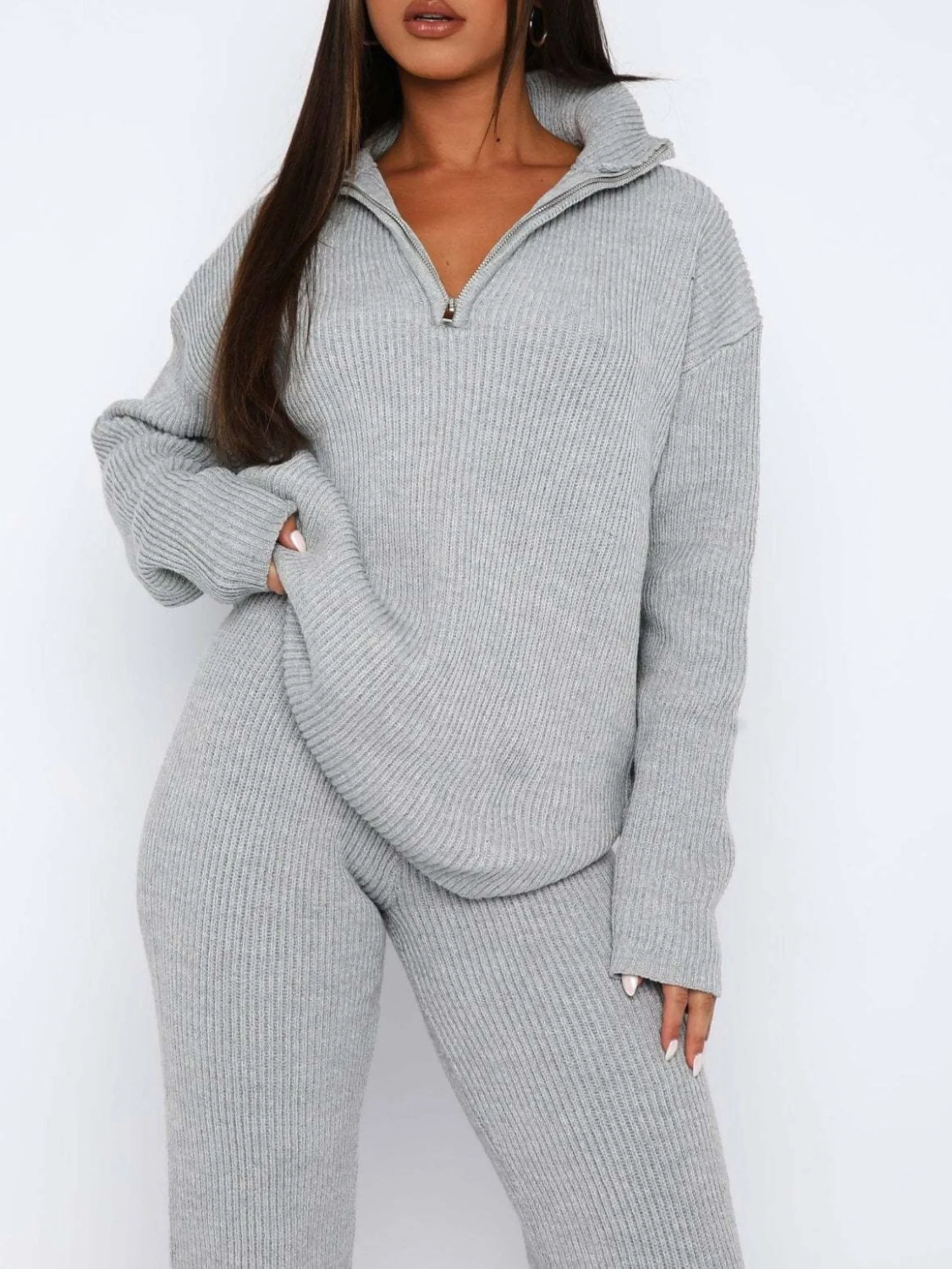 GYPSY - Quarter Zip Top and Pants Set